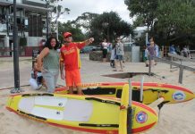 Many rescued in big seas