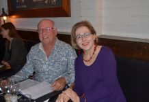 Locals enjoy a Kilikanoon Wine Dinner