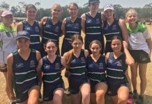 NDSHS does well at state all school touch football championships
