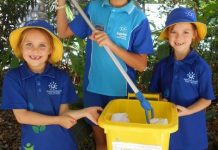 Sunshine Beach State School joins the Clean Up