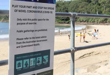 Noosa beaches, parks open for exercise only