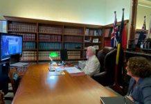 Virtual ‘check in’ from Queensland Governor