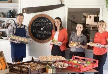 Drive-through morning tea raises vital funds