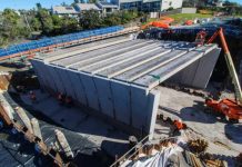 Orealla Crescent Bridge hits halfway mark
