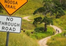 Trails off limits due to harvesting operations