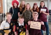 Footy theme raises funds for Rural Fire Services