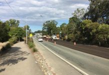 Delays ease on Hilton Tce