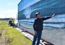 Mural Man makes mark