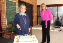 Seniors take tea with Mayor Clare