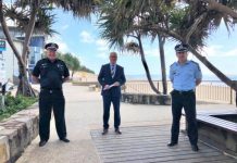 Faux fire tests disaster response under COVID-19 conditions