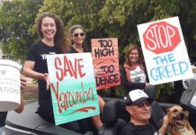 Protest calls for participants