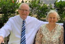 Couples celebrate platinum wedding anniversary