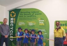 Interactive space shapes young minds on waste