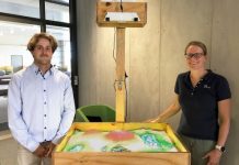 High-tech sandbox to help farmers, USC students visualise water flow on land