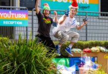Youturn ambassadors deliver Christmas cheer
