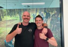 Ironman team gets behind Movember cause