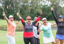 Why golfing in Noosa is child’s play for Margaret