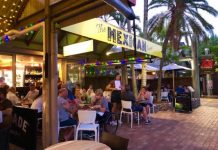 A rainy night Mexican