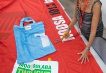 Boomerang bags from banners