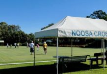Noosa Croquet Club keeps a positive attitude