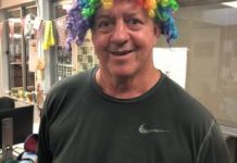 Teacher pledges to shave his hair in support of wife