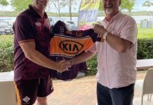 Broncos star helps Rotary support local youth