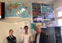 Students learn about the law from veteran lawyer