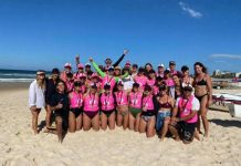 Noosa Surf Life Saving competitors in isolation