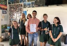 Students learn menu planning in all conditions