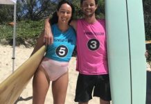 Historic final pits husband against wife