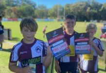 Noosa Dolphins U11 have a cracking game