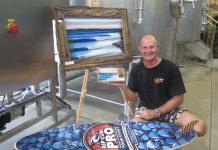 Surf Art Exhibition comes to life