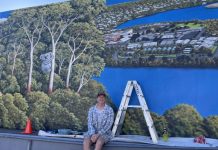 Tewantin comes to life with street art