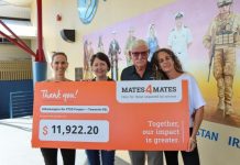 Mates raise money for PTSD