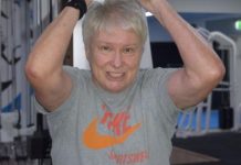 Olympian holds party for cancer charity