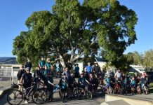 Students stride and ride for a better education