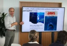 Shark net catch in question