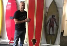 Surfboards with history
