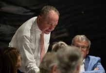 Barnaby addresses party faithful