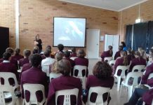 Students learn driver awareness