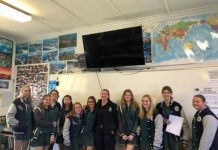 Noosa officer reminds students that police are human