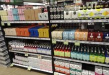 Locals get on the non-alcoholic beers