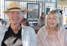 Phil and friends launch Place of Shadows