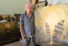 The artist they call Bucket Bob