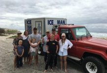 The Ice Man fights fire