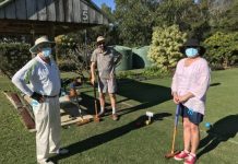 Croquet back in the swing