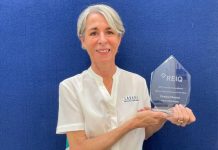 Penny is all smiles after real estate award win