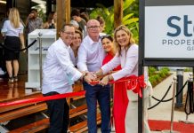 Refurbished iconic Seven Flags building opens