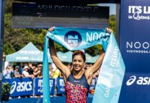 Gentle shows strength in record Tri win