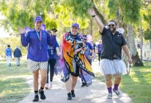Wing walk celebrates diversity